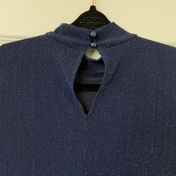 SHEIN Midi Dress in Navy Blue Size M - Picture 8 of 8